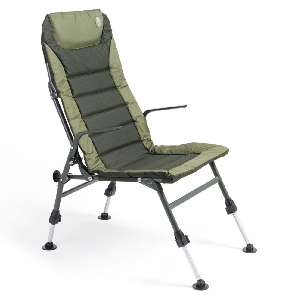 Silla MIVARDI Premium Long con respaldo alto y patas telescópicas