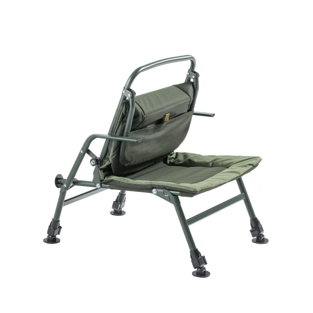 Silla MIVARDI Premium Long con respaldo alto y patas telescópicas