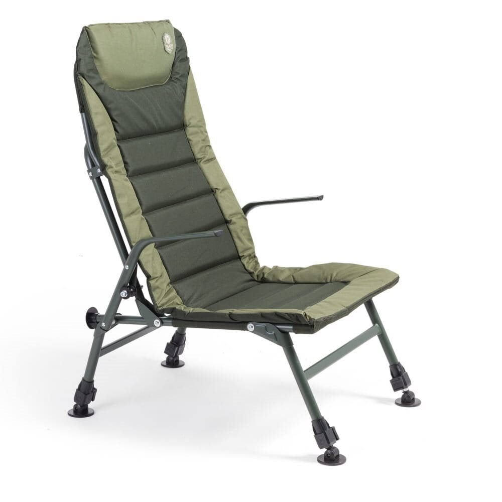 Silla MIVARDI Premium Long con respaldo alto y patas telescópicas