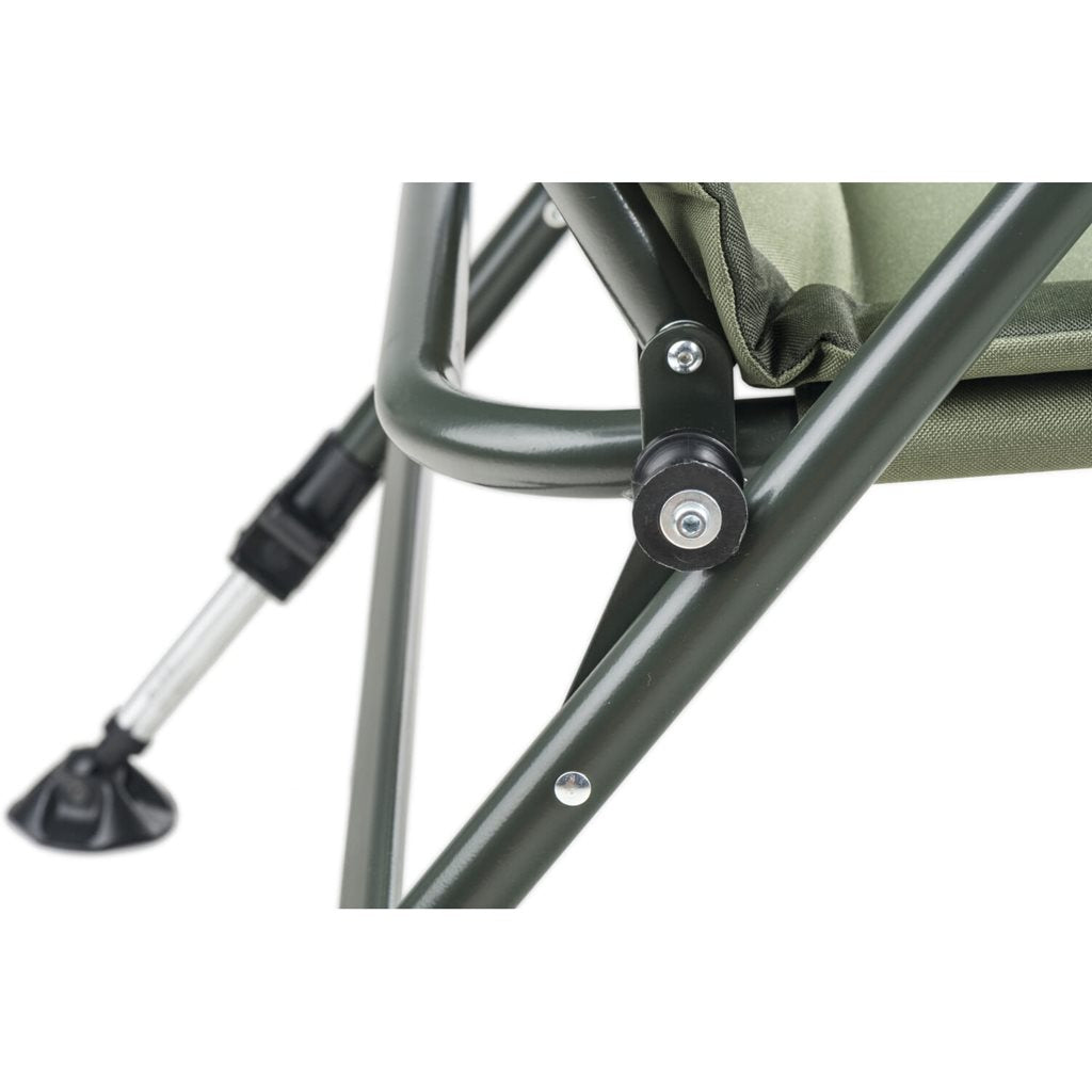 Silla reclinable Premium Quattro con patas telescópicas y armazón de acero