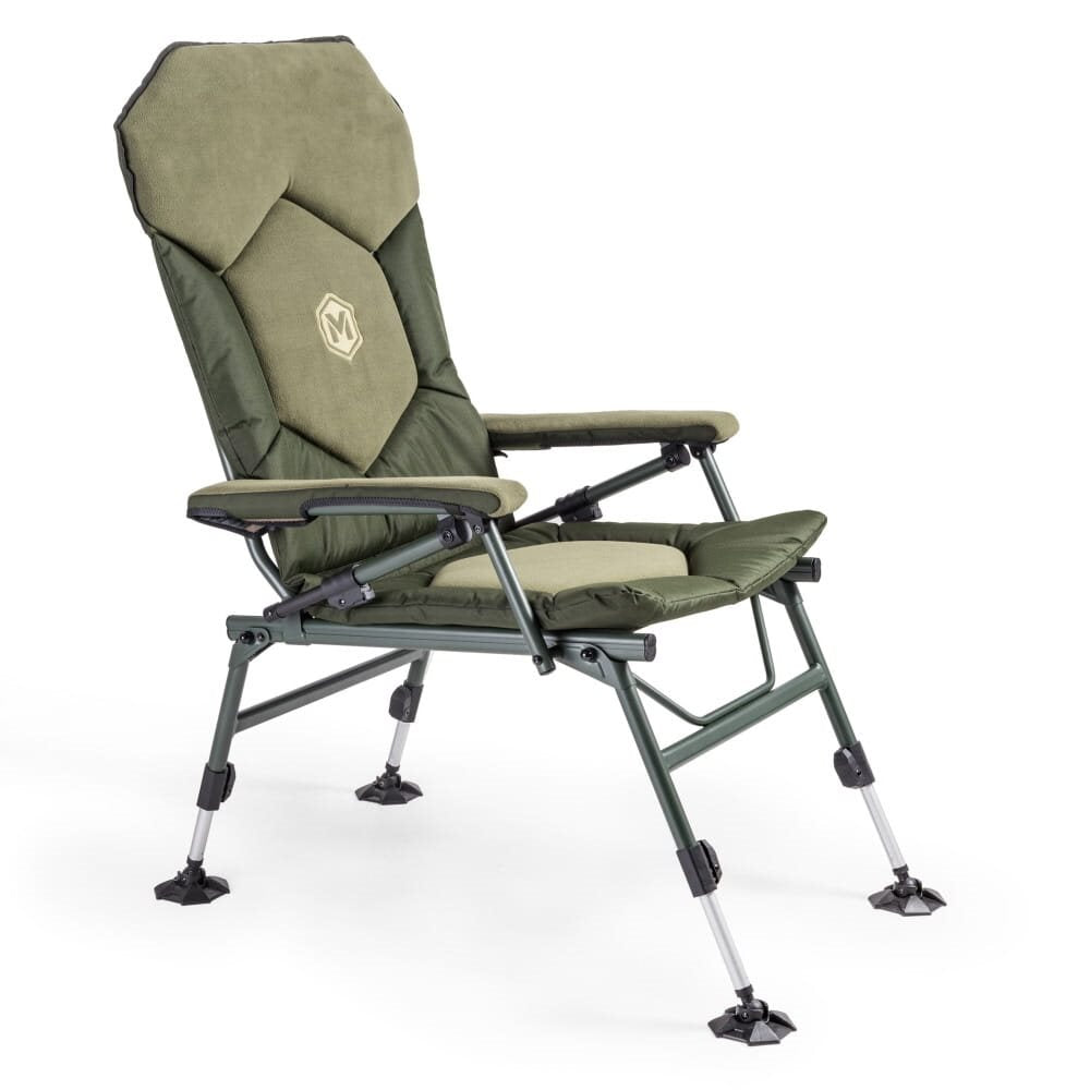 Silla reclinable Professional Hex con patas telescópicas y respaldo ajustable