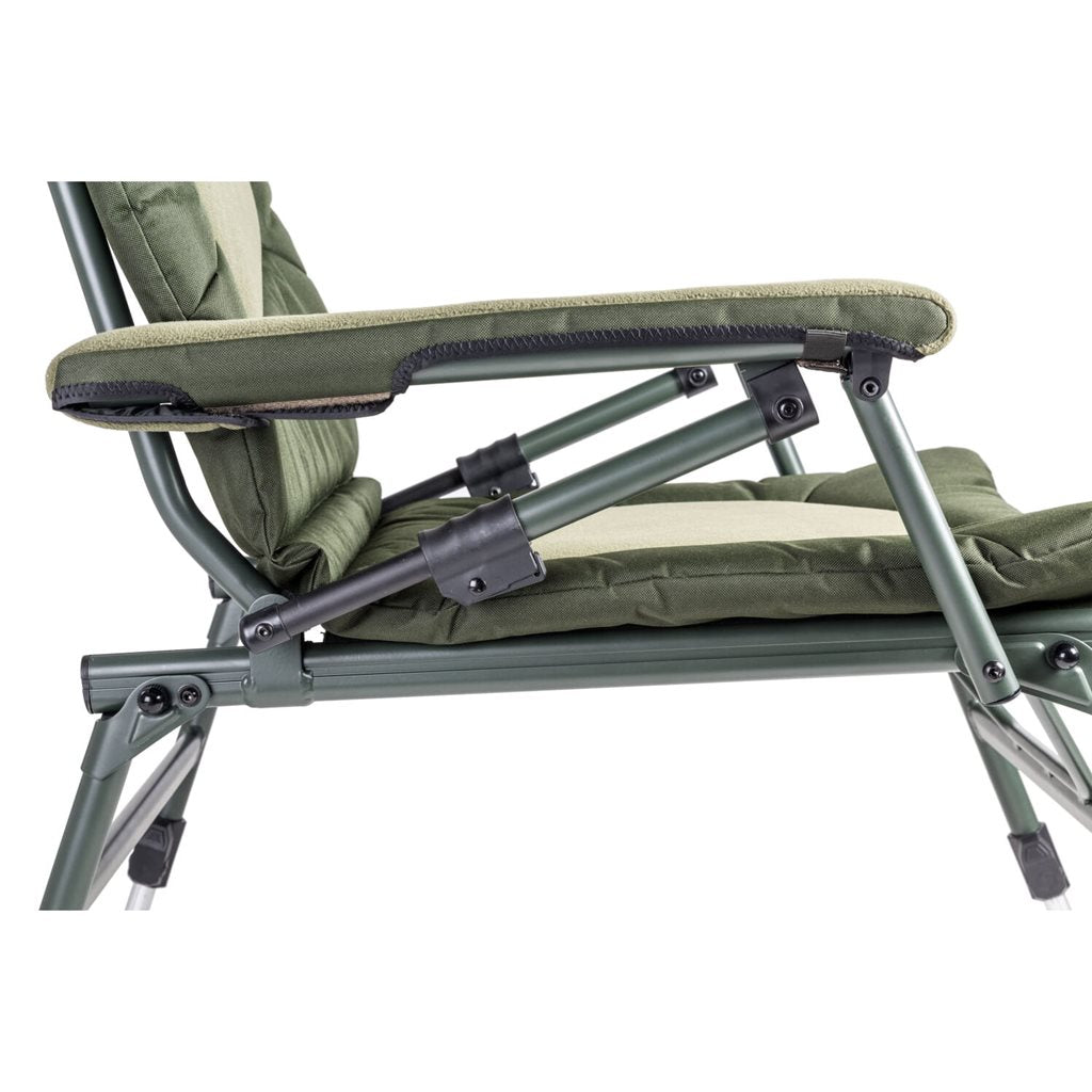 Silla reclinable Professional Hex con patas telescópicas y respaldo ajustable