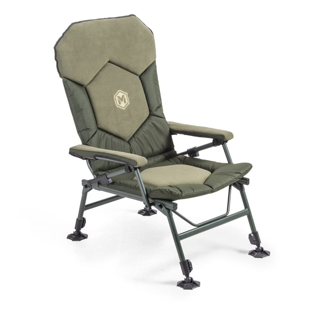 Silla reclinable Professional Hex con patas telescópicas y respaldo ajustable