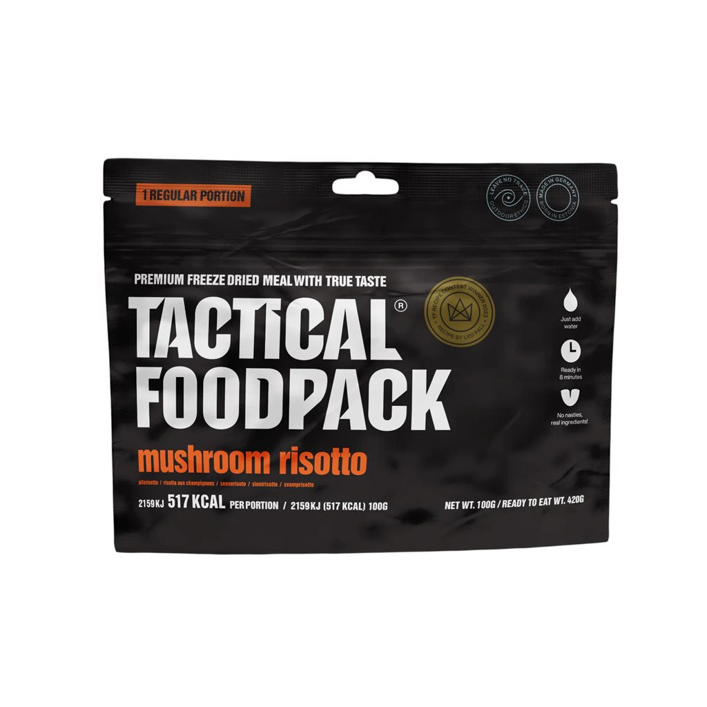 Risotto de setas liofilizado TACTICAL FOODPACK M0021