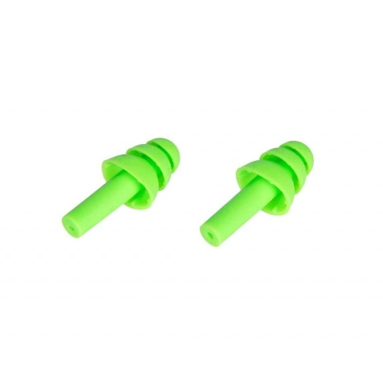 Imagen de tapones para los oídos MAXDEFENSE de silicona verdes