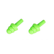 Imagen de tapones para los oídos MAXDEFENSE de silicona verdes
