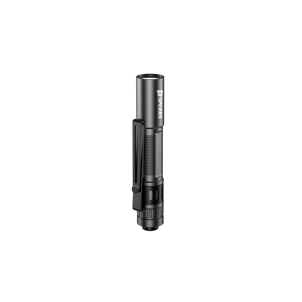 Linterna compacta M10 SLIM blanca, 200 lúmenes, cuerpo aluminio 6061, lente TIR, IP68