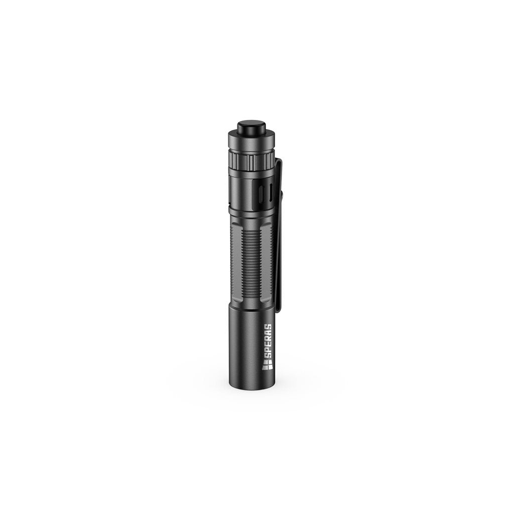 Linterna compacta M10 SLIM blanca, 200 lúmenes, cuerpo aluminio 6061, lente TIR, IP68