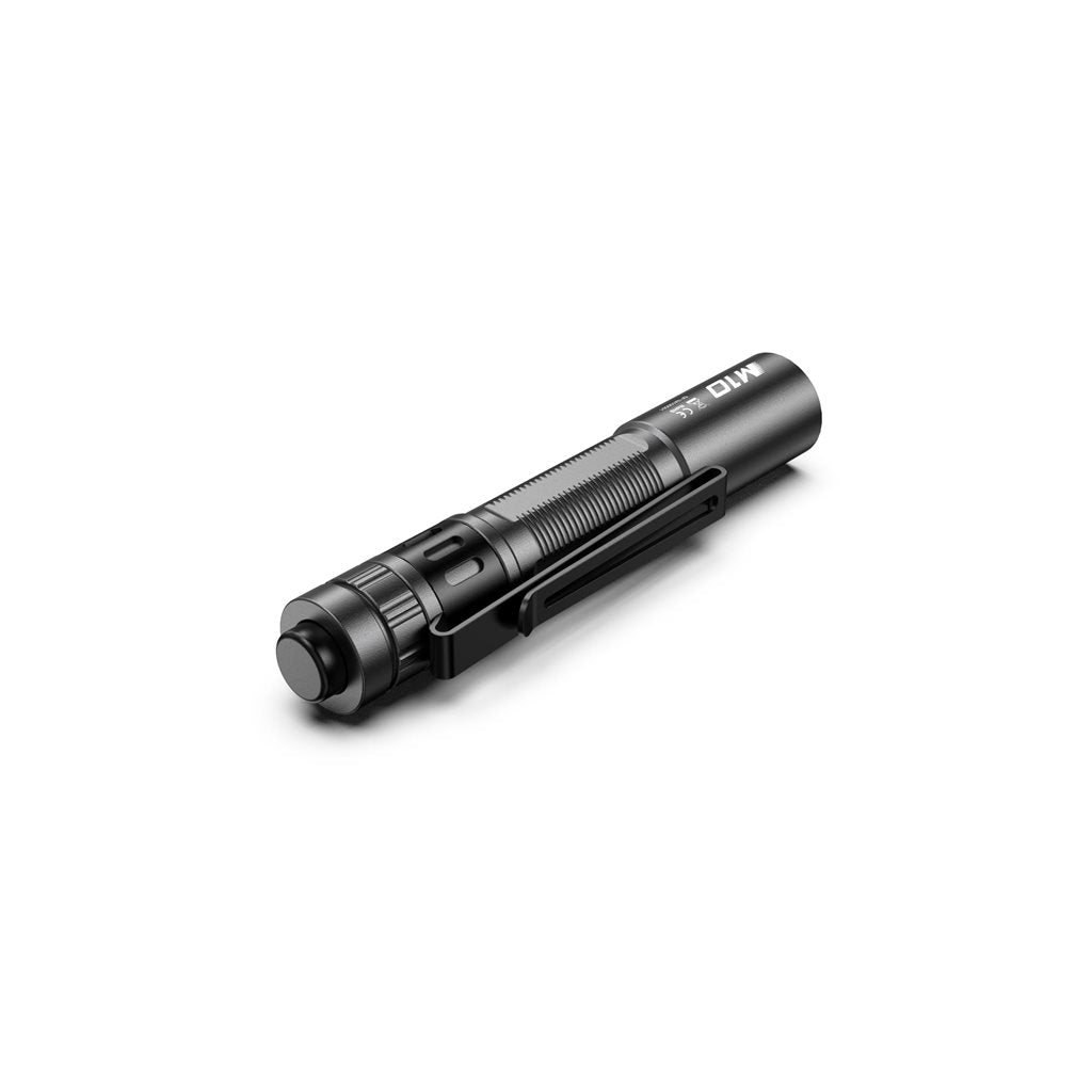Linterna compacta M10 SLIM blanca, 200 lúmenes, cuerpo aluminio 6061, lente TIR, IP68