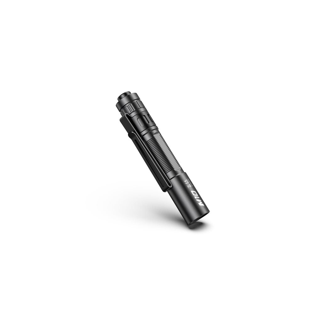 Linterna compacta M10 SLIM blanca, 200 lúmenes, cuerpo aluminio 6061, lente TIR, IP68