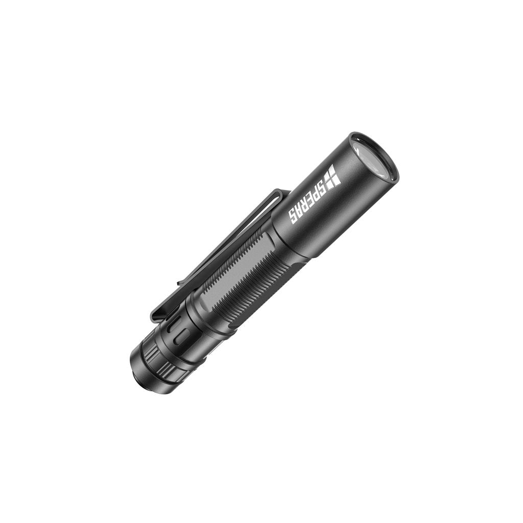 Linterna compacta M10 SLIM blanca, 200 lúmenes, cuerpo aluminio 6061, lente TIR, IP68