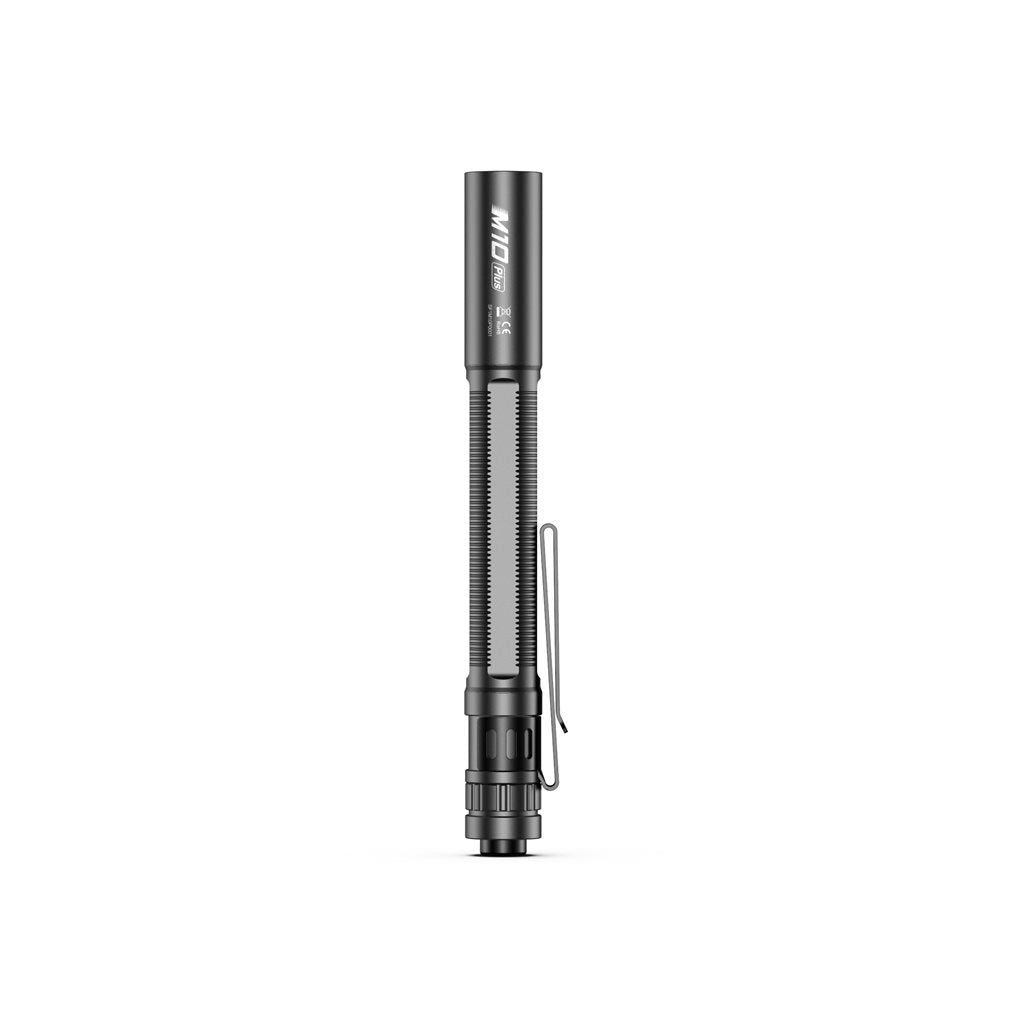Linterna M10 PLUS con luz neutra 200 lúmenes, 60 m, cuerpo aluminio 6061, acabado Type III, lente TIR, IP68