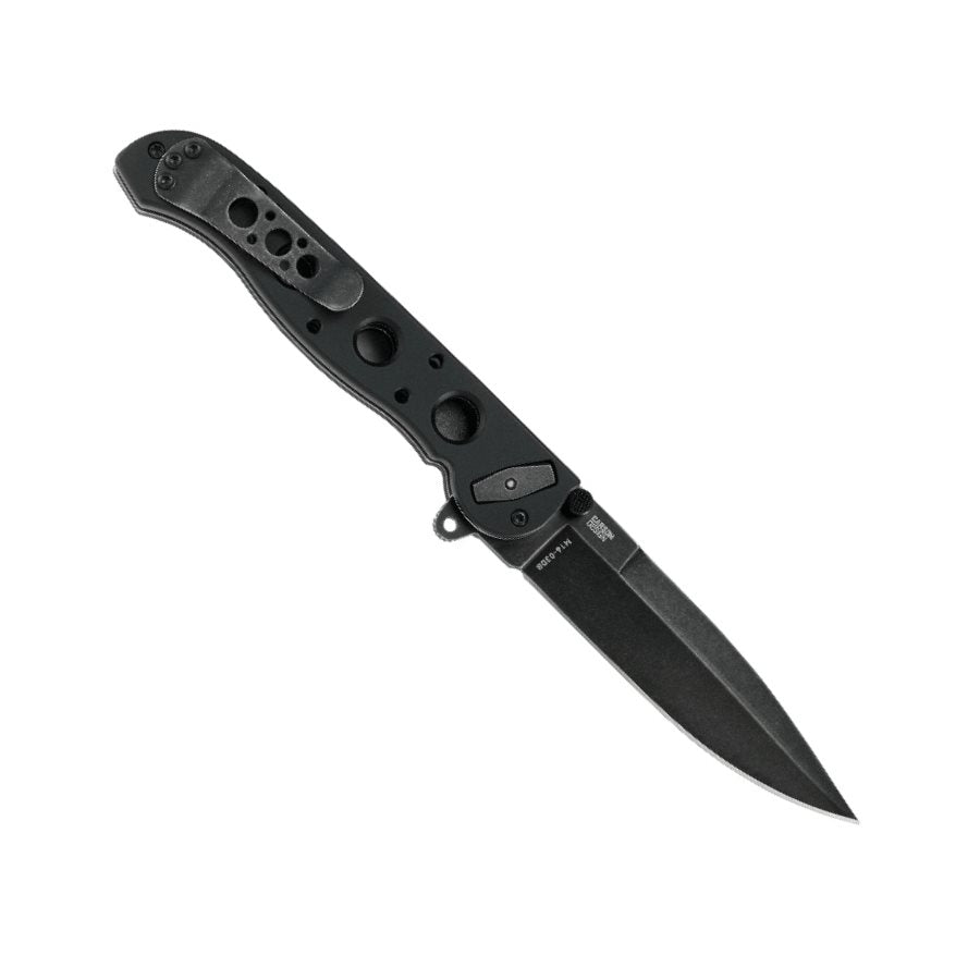 Cuchillo plegable DEADBOLT M16-03DB negro, hoja D2 9,1 cm