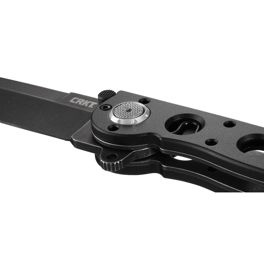 Cuchillo plegable DEADBOLT M16-03DB negro, hoja D2 9,1 cm