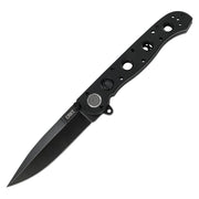 Cuchillo plegable DEADBOLT M16-03DB negro, hoja D2 9,1 cm