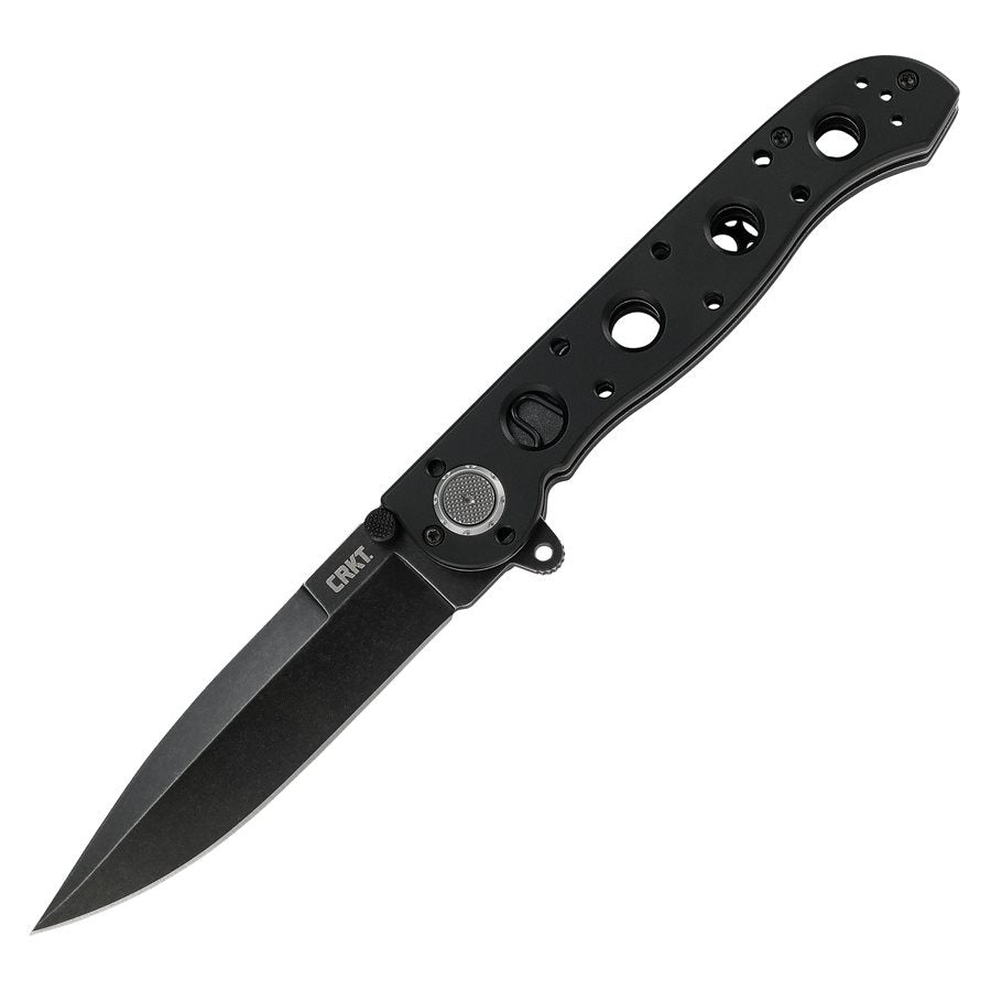 Cuchillo plegable DEADBOLT M16-03DB negro, hoja D2 9,1 cm