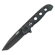 Navaja plegable M16-04KS tanto negra, hoja 9,8 cm, acero 12C27 Sandvik, cierre FrameLock y clip de bolsillo