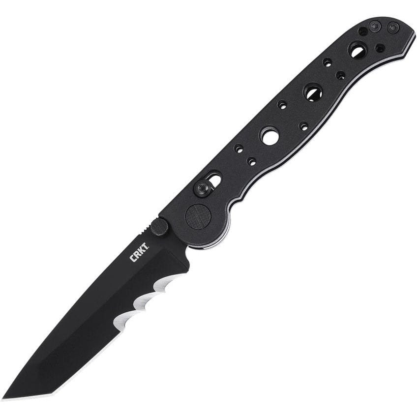 Navaja plegable M16-10XK tipo tanto negra