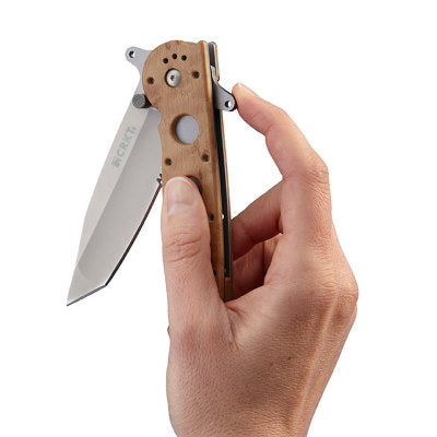 Navaja CRKT M16-14ZSF Desert Camo con hoja tanto en acero AUS8 y mango Zytel camuflaje desértico