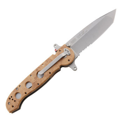 Navaja CRKT M16-14ZSF Desert Camo con hoja tanto en acero AUS8 y mango Zytel camuflaje desértico