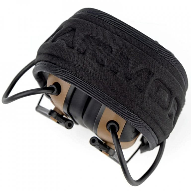 Auriculares electrónicos M300T Bluetooth negro vista del producto para protección auditiva