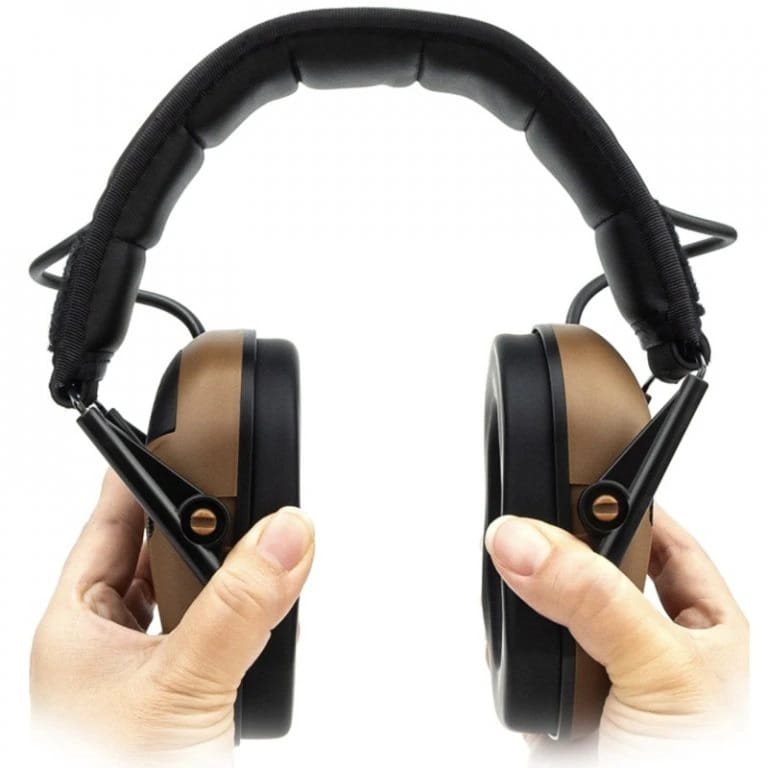 Auriculares electrónicos M300T Bluetooth negro vista del producto para protección auditiva