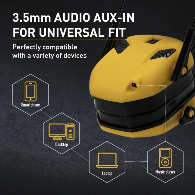 Auriculares electrónicos M300X negros — protección auditiva activa para tiro