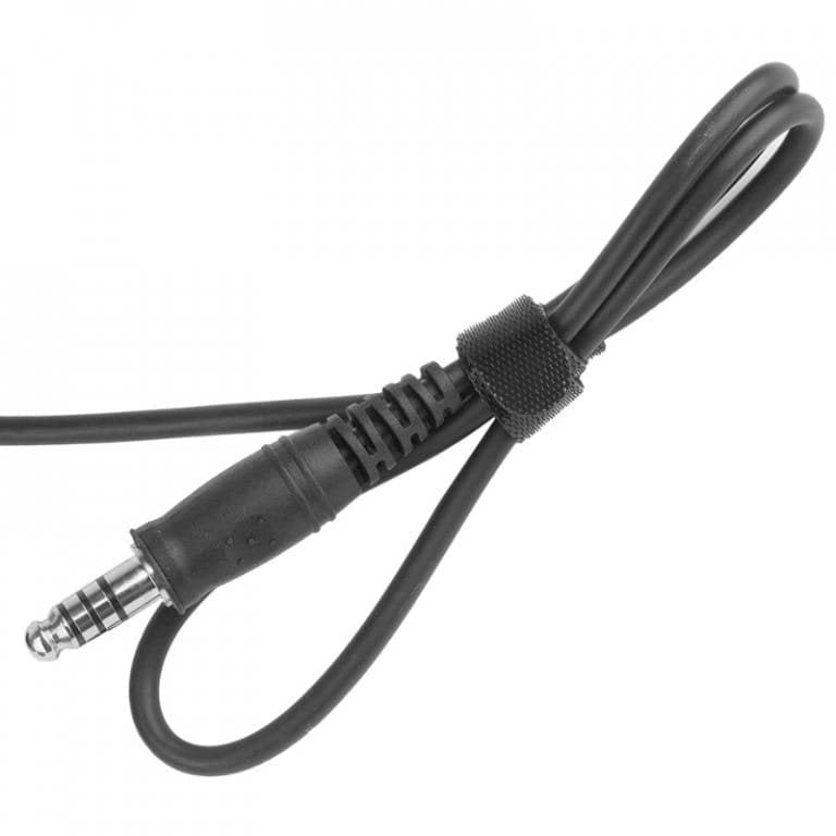 Auriculares electrónicos M32H PLUS en color negro con montaje para casco