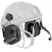 Auriculares electrónicos M32H PLUS en color negro con montaje para casco