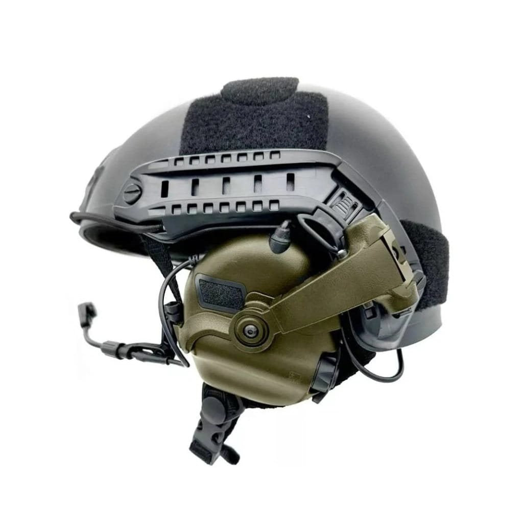 Auriculares electrónicos M32X PLUS montados en rail ARC, diseño bajo perfil, color negro