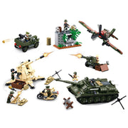 Set construcción Batalla de Kursk, 998 piezas, 8 minifiguras
