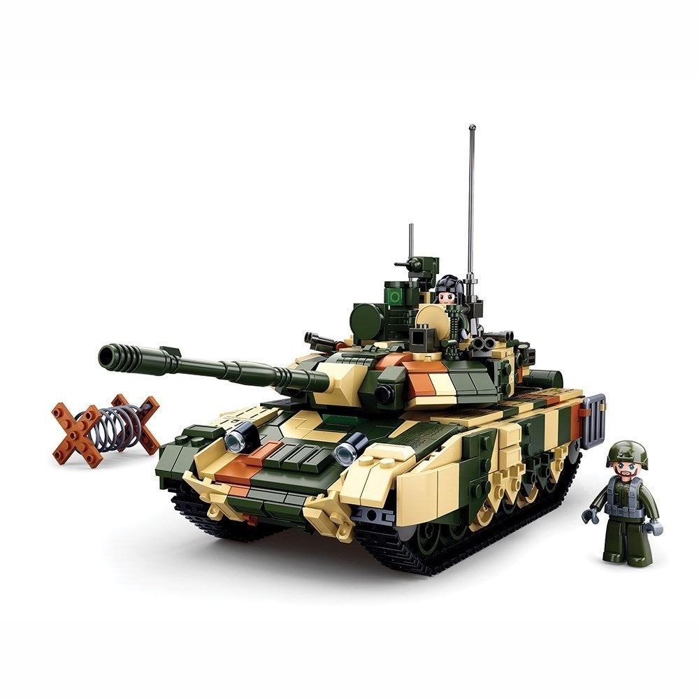 Maqueta grande del tanque ruso T-90M, set de construcción ideal como regalo para niños y aficionados