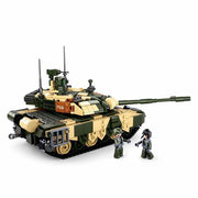 Maqueta grande del tanque ruso T-90M, set de construcción ideal como regalo para niños y aficionados