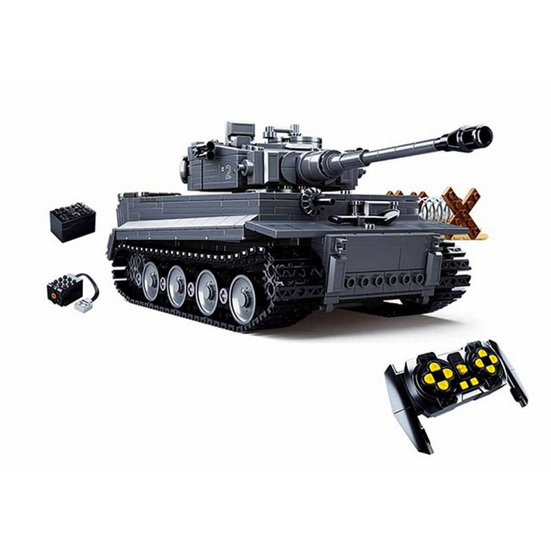 Maqueta tanque PANZERKAMPFWAGEN VI TIGER 1:35 control remoto