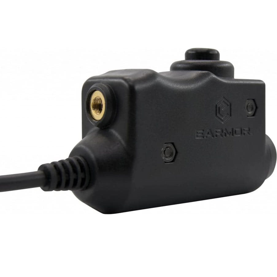 Pulsador PTT M51 compatible con conector Kenwood 2-pin
