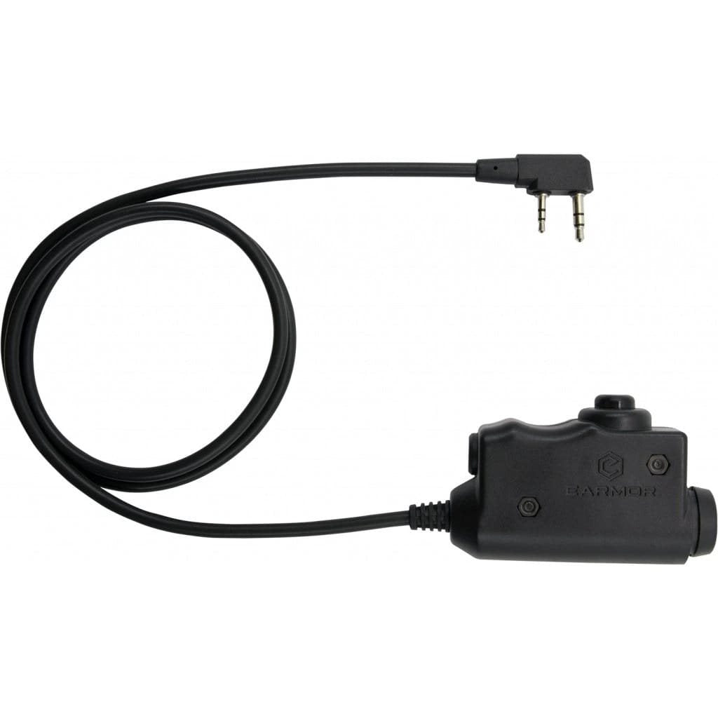 Pulsador PTT M51 compatible con conector Kenwood 2-pin