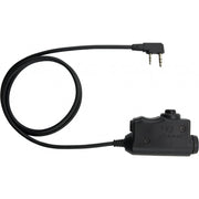 Pulsador PTT M51 compatible con conector Kenwood 2-pin