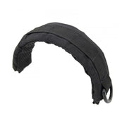 Funda universal M61 negra para diadema de auriculares con acolchado, anilla D y fijación PALS/MOLLE