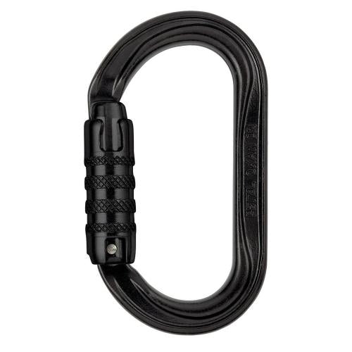 Mosquetón OXAN con cierre TRIACT-LOCK, acero, resistencia axial 27 kN