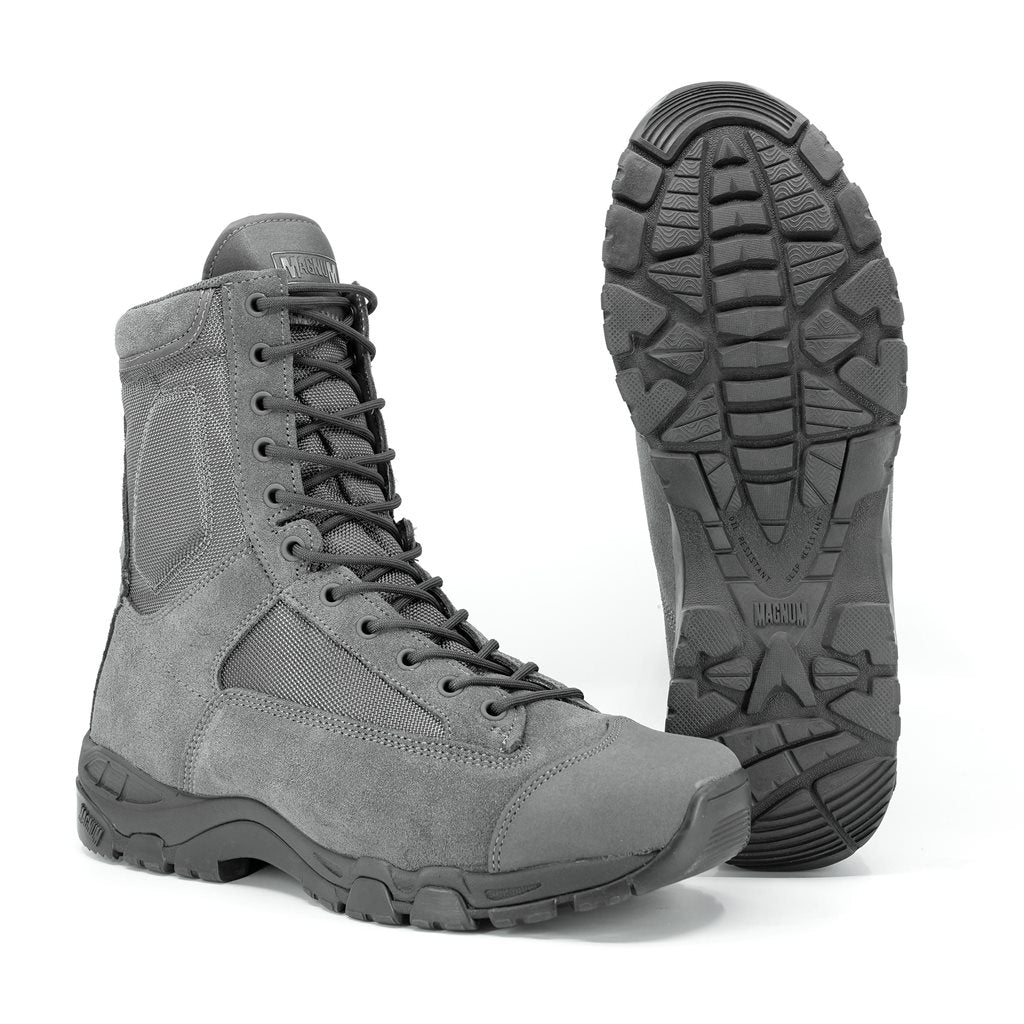 Botas altas JUMP 2 8.0 grises para uso profesional, absorción de impactos y tracción en terreno exigente
