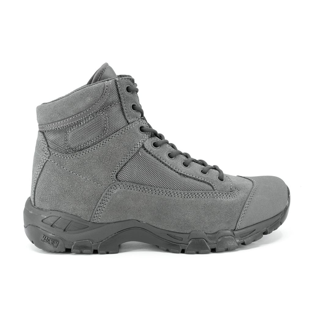 Botas JUMP 2 5.0 grises, bota media profesional con absorción de impactos, alta estabilidad y tracción
