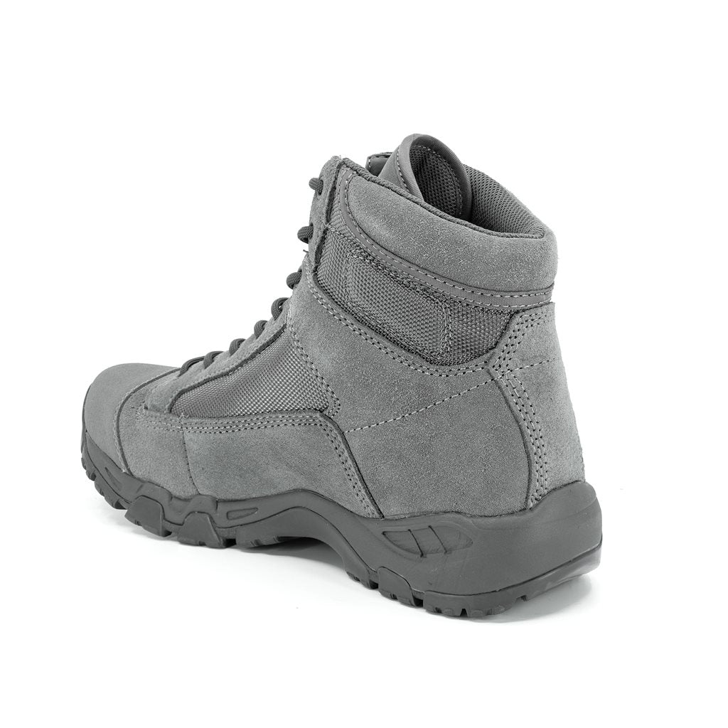 Botas JUMP 2 5.0 grises, bota media profesional con absorción de impactos, alta estabilidad y tracción