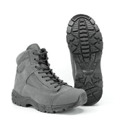 Botas JUMP 2 5.0 grises, bota media profesional con absorción de impactos, alta estabilidad y tracción