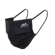 Mascarilla negra HELIKON con bolsillo para filtro, tejido certificado STANDARD 100, gramaje 130 g/m²