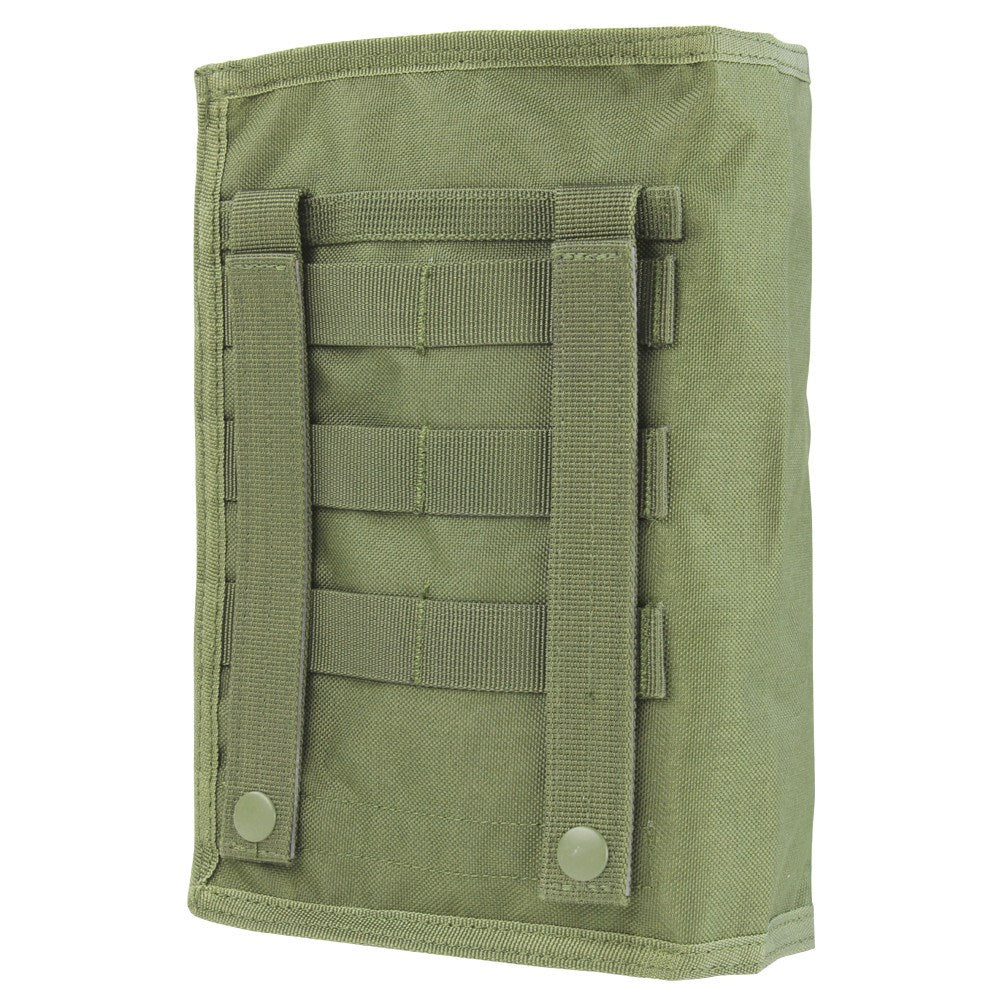 Funda MOLLE para máscara antigás verde, estuche táctico mostrado en la imagen