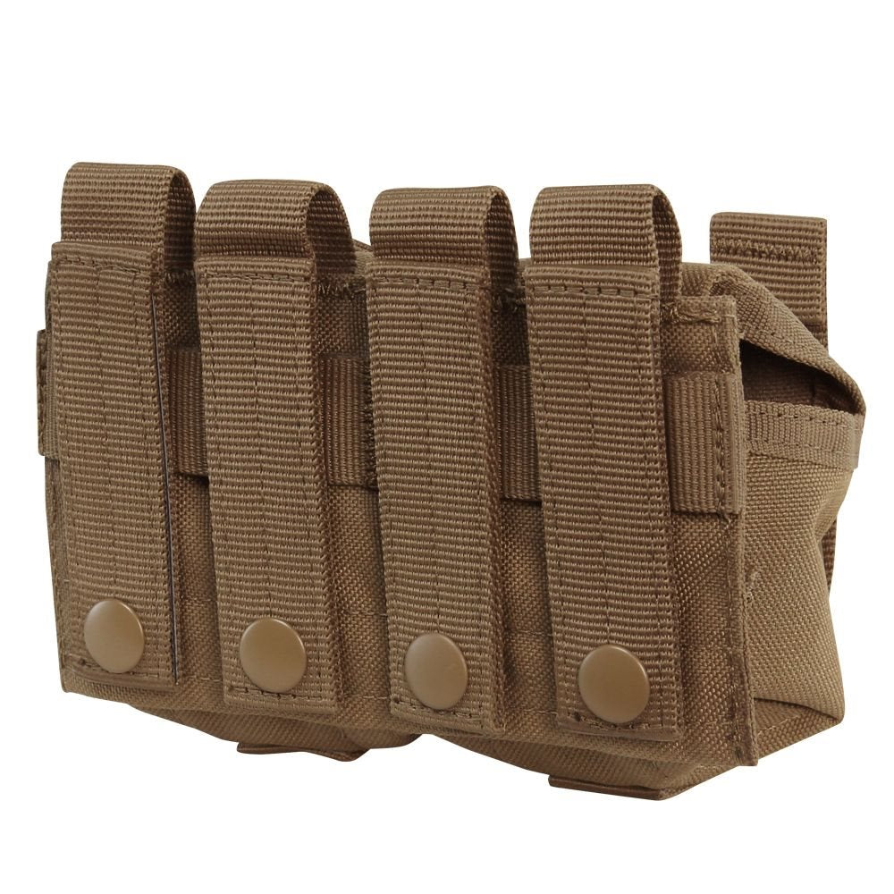 Funda MOLLE para dos granadas en color verde