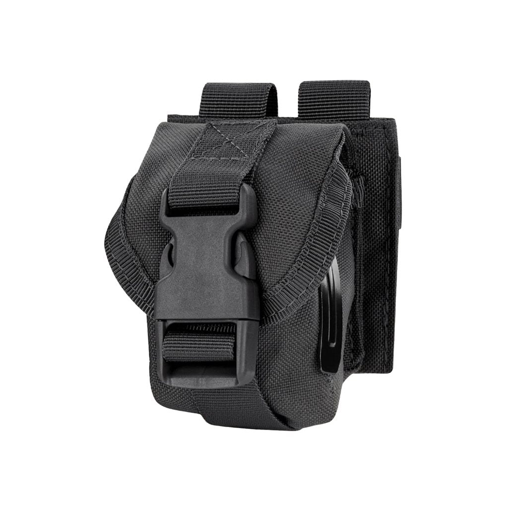 Funda MOLLE para granada verde en Cordura 1000 Denier con hebilla Fastex