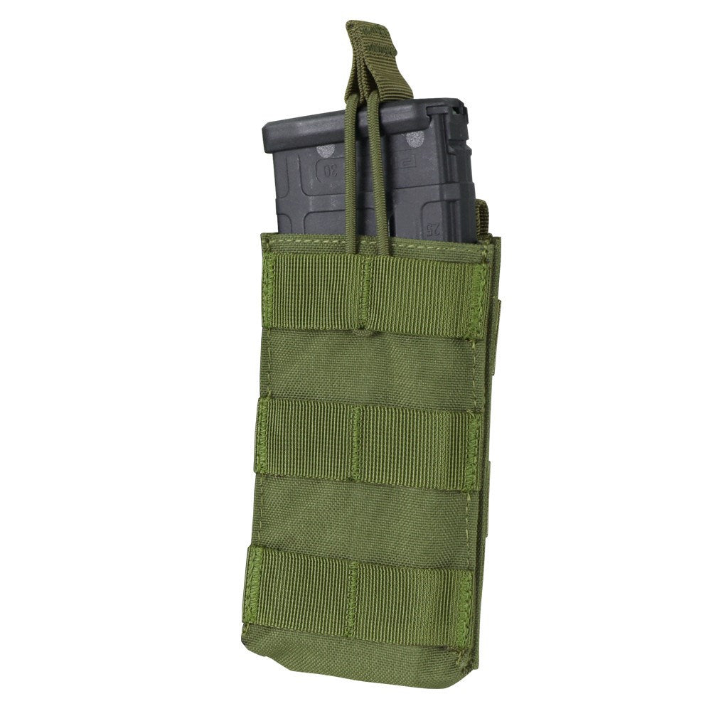 Funda MOLLE abierta para cargador M16/M4 en verde
