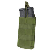 Funda MOLLE abierta para cargador M16/M4 en verde