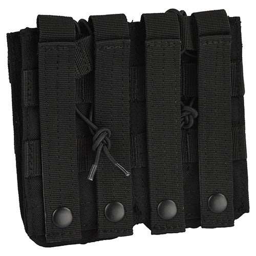 Porta cargadores MOLLE doble para 2xM4/M16 verde abierto